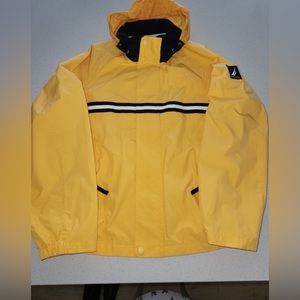 Men Nautical Jacket with Hood (L)